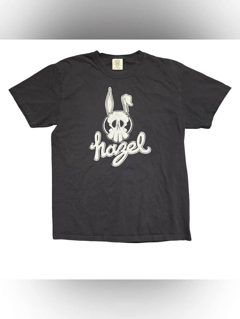 Y2k Hazel Skateboards Dan Pheos Rabbit Logo Large Skater Shirt